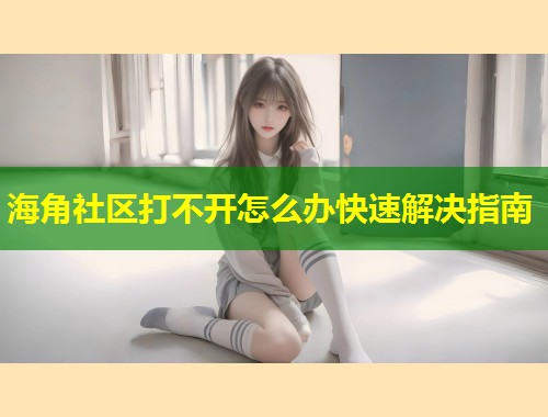 海角社区打不开怎么办快速解决指南