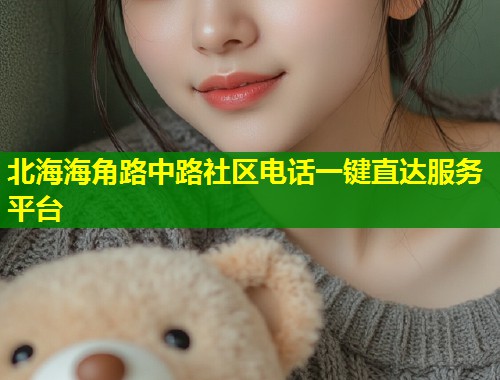北海海角路中路社区电话一键直达服务平台  第2张
