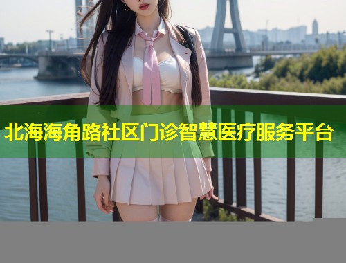 北海海角路社区门诊智慧医疗服务平台