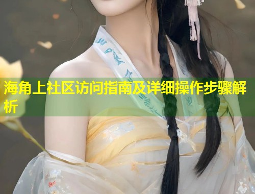 海角上社区访问指南及详细操作步骤解析  第2张