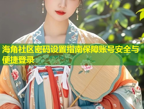 海角社区密码设置指南保障账号安全与便捷登录  第2张