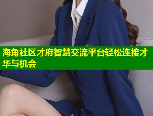 海角社区才府智慧交流平台轻松连接才华与机会  第2张