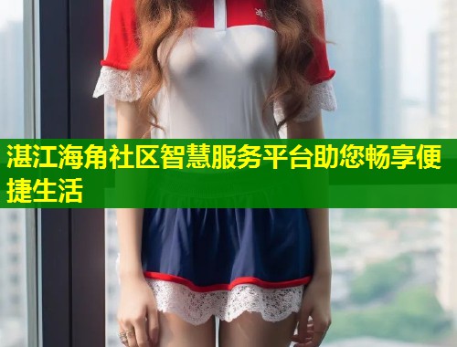 湛江海角社区智慧服务平台助您畅享便捷生活