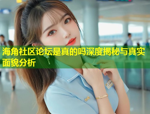 海角社区论坛是真的吗深度揭秘与真实面貌分析