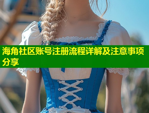海角社区账号注册流程详解及注意事项分享