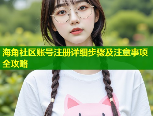 海角社区账号注册详细步骤及注意事项全攻略